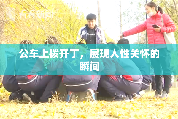 公车上拨开丁，展现人性关怀的瞬间