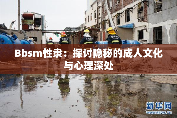 Bbsm性隶：探讨隐秘的成人文化与心理深处