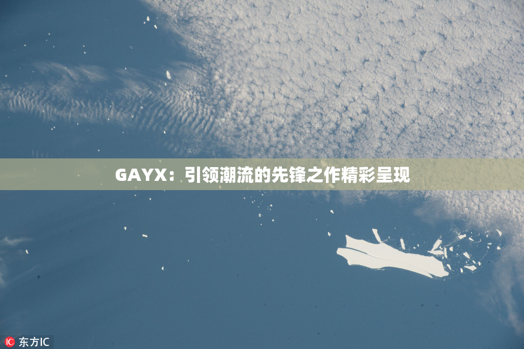 GAYX：引领潮流的先锋之作精彩呈现