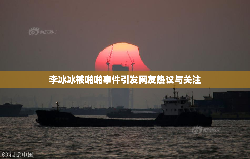 李冰冰被啪啪事件引发网友热议与关注