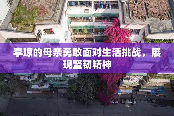 李琼的母亲勇敢面对生活挑战，展现坚韧精神