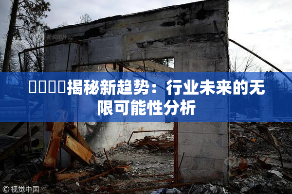 馃悢馃悢揭秘新趋势：行业未来的无限可能性分析
