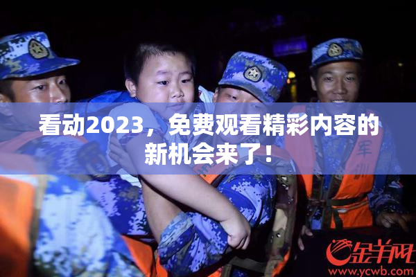 看动2023，免费观看精彩内容的新机会来了！