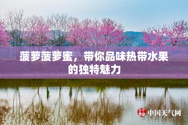 菠萝菠萝蜜，带你品味热带水果的独特魅力