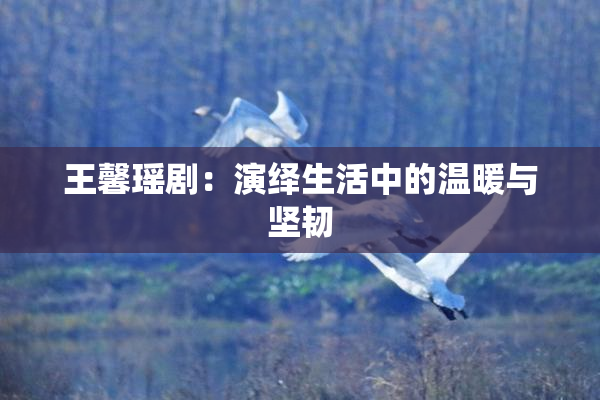 王馨瑶剧：演绎生活中的温暖与坚韧