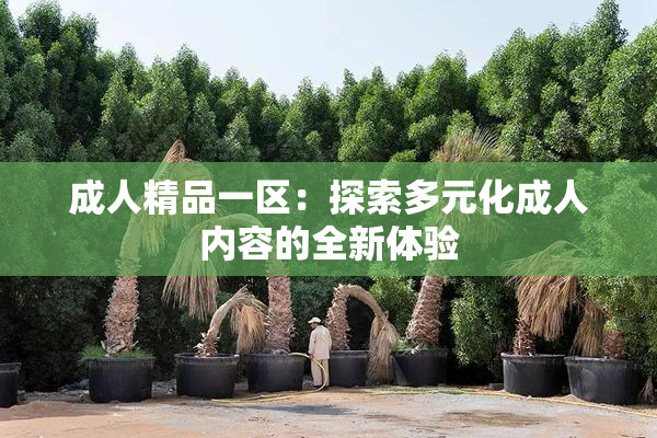 成人精品一区：探索多元化成人内容的全新体验