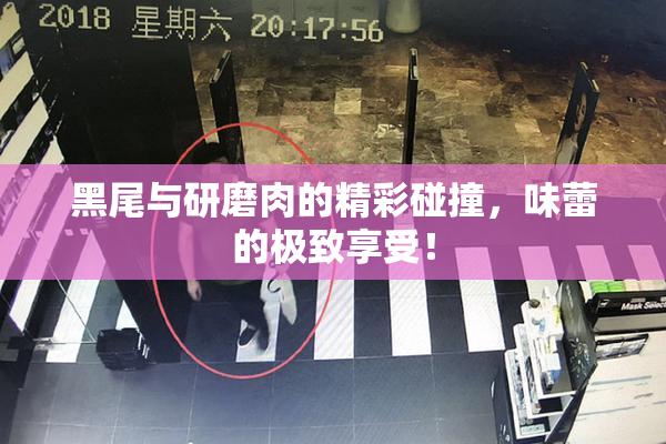 黑尾与研磨肉的精彩碰撞，味蕾的极致享受！