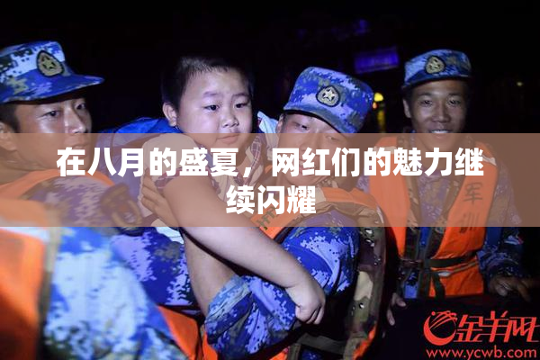在八月的盛夏，网红们的魅力继续闪耀