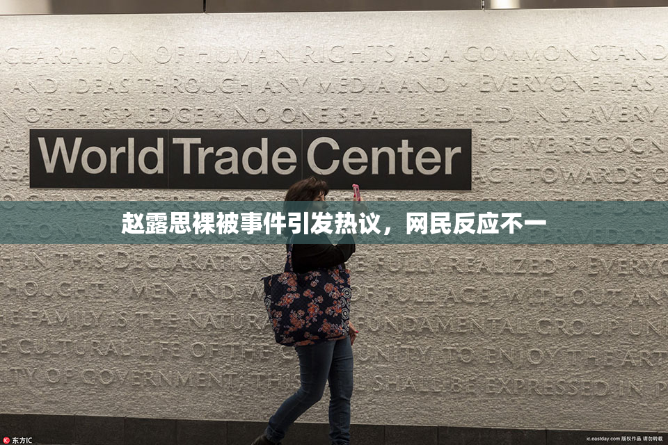 赵露思裸被事件引发热议，网民反应不一
