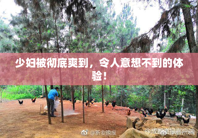 少妇被彻底爽到，令人意想不到的体验！