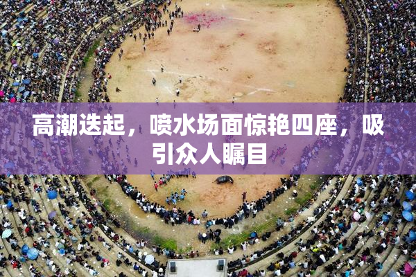 高潮迭起，喷水场面惊艳四座，吸引众人瞩目