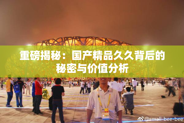 重磅揭秘：国产精品久久背后的秘密与价值分析