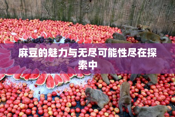 麻豆的魅力与无尽可能性尽在探索中