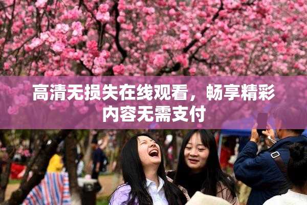 高清无损失在线观看，畅享精彩内容无需支付