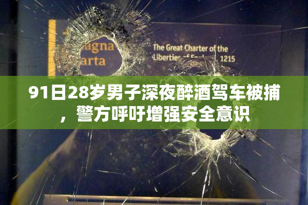 91日28岁男子深夜醉酒驾车被捕，警方呼吁增强安全意识