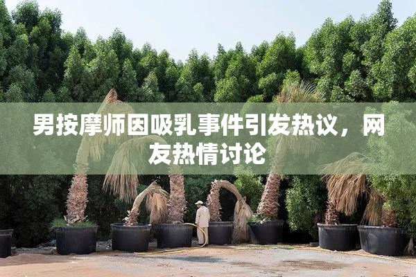 男按摩师因吸乳事件引发热议，网友热情讨论