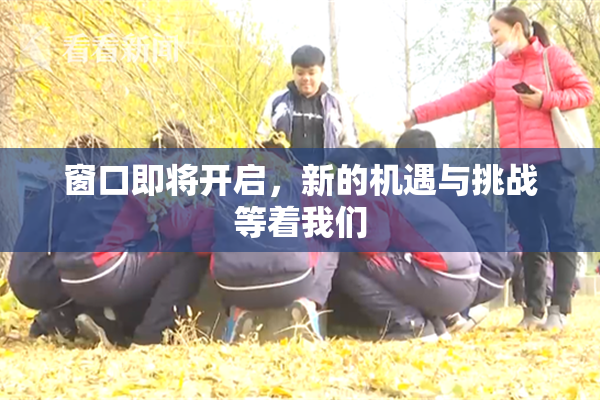 窗口即将开启，新的机遇与挑战等着我们