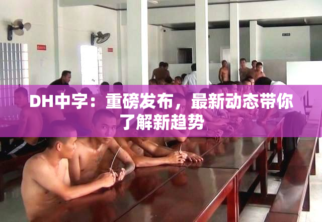 DH中字：重磅发布，最新动态带你了解新趋势