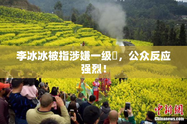 李冰冰被指涉嫌一级婬，公众反应强烈！