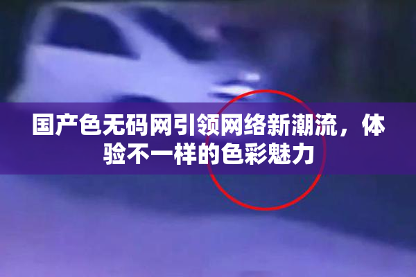 国产色无码网引领网络新潮流，体验不一样的色彩魅力