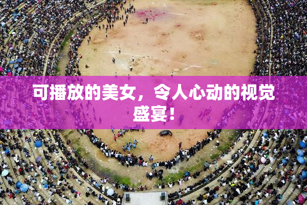 可播放的美女，令人心动的视觉盛宴！
