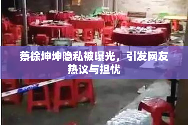 蔡徐坤坤隐私被曝光，引发网友热议与担忧