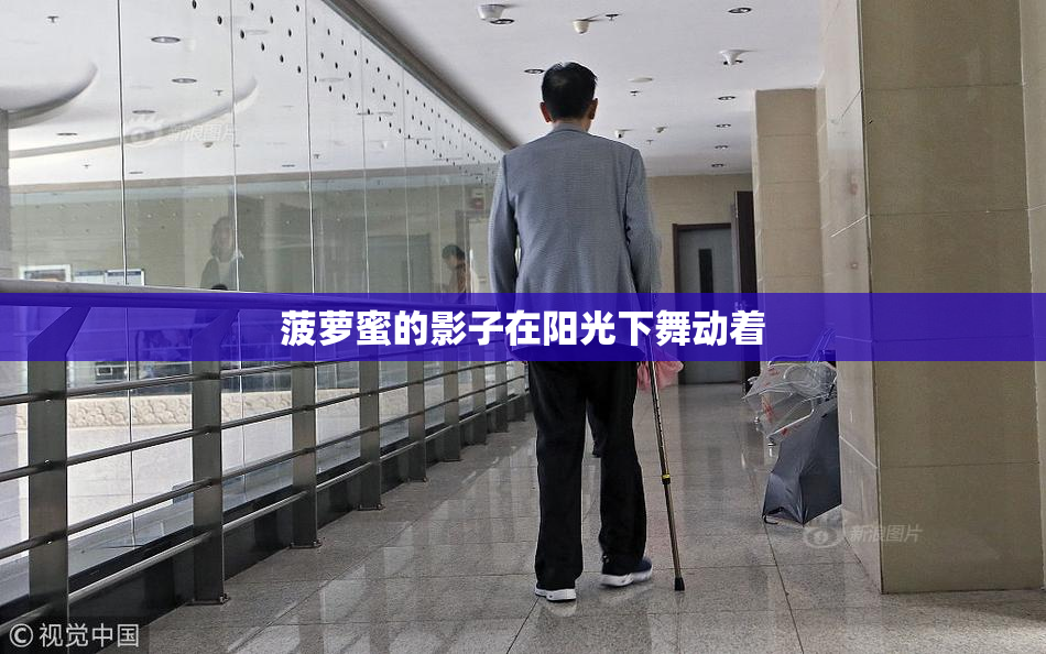 菠萝蜜的影子在阳光下舞动着