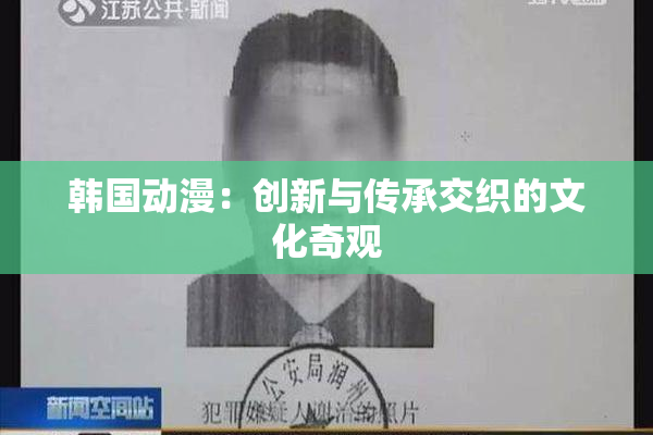 韩国动漫：创新与传承交织的文化奇观