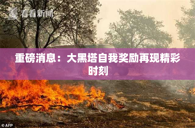 重磅消息：大黑塔自我奖励再现精彩时刻