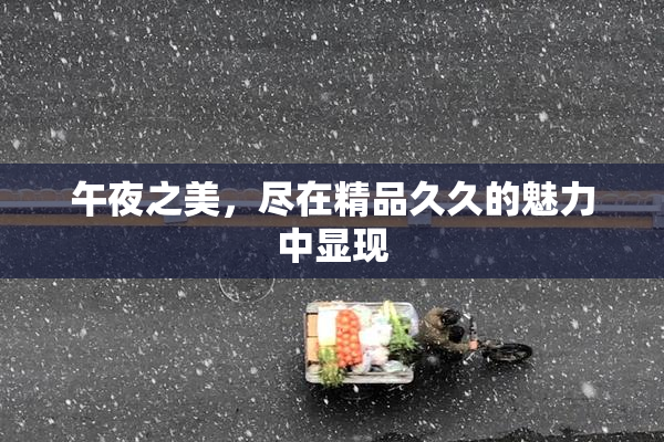 午夜之美，尽在精品久久的魅力中显现