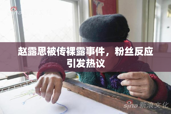 赵露思被传裸露事件，粉丝反应引发热议
