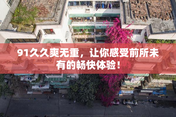 91久久爽无重，让你感受前所未有的畅快体验！