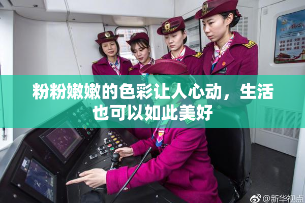粉粉嫩嫩的色彩让人心动，生活也可以如此美好