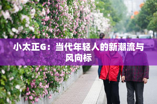 小太正G：当代年轻人的新潮流与风向标