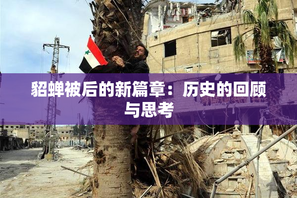 貂蝉被后的新篇章：历史的回顾与思考