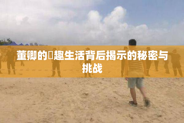 董卿的婬趣生活背后揭示的秘密与挑战