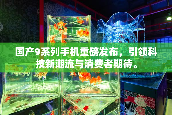 国产9系列手机重磅发布，引领科技新潮流与消费者期待。