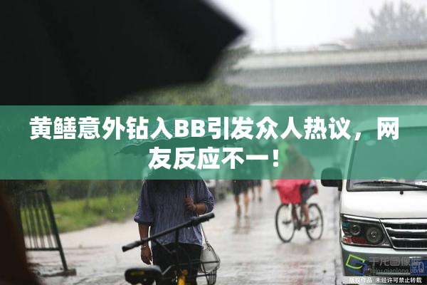 黄鳝意外钻入BB引发众人热议，网友反应不一！