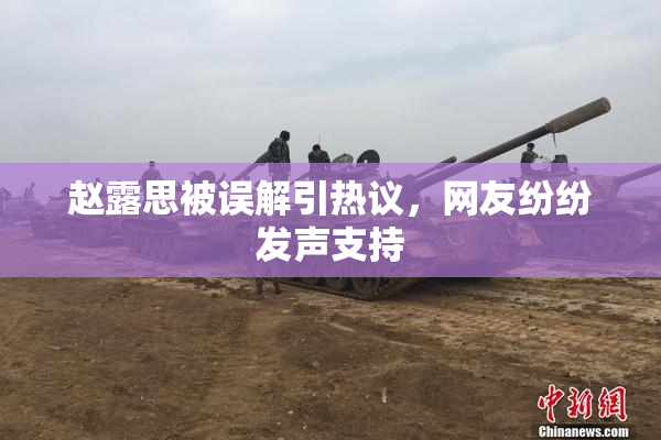 赵露思被误解引热议，网友纷纷发声支持