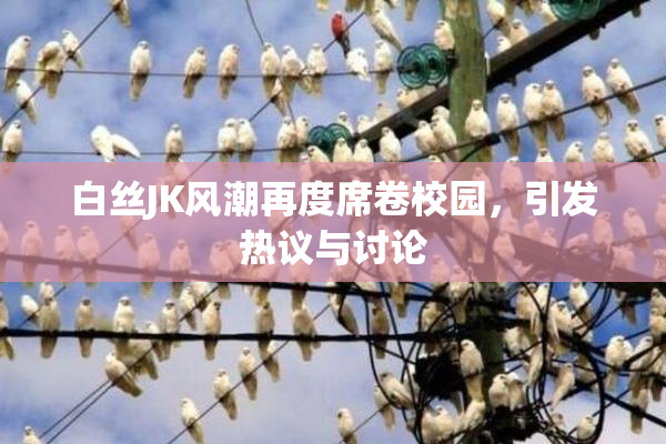 白丝JK风潮再度席卷校园，引发热议与讨论