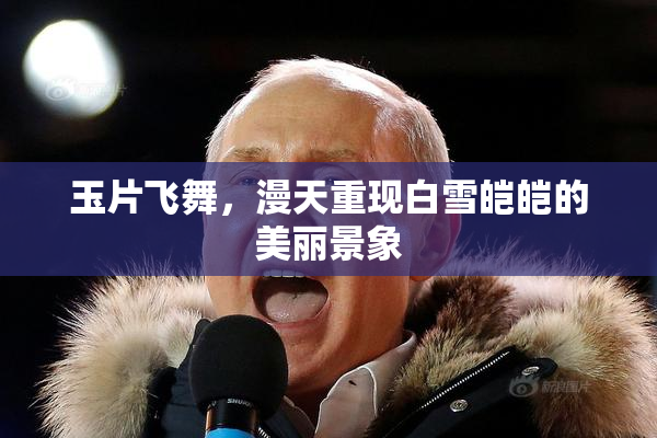 玉片飞舞，漫天重现白雪皑皑的美丽景象