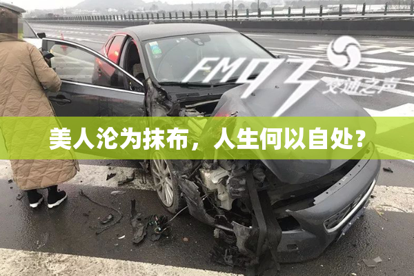 美人沦为抹布，人生何以自处？