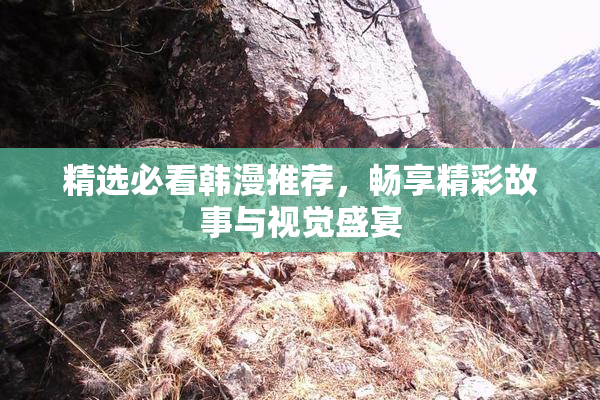 精选必看韩漫推荐，畅享精彩故事与视觉盛宴