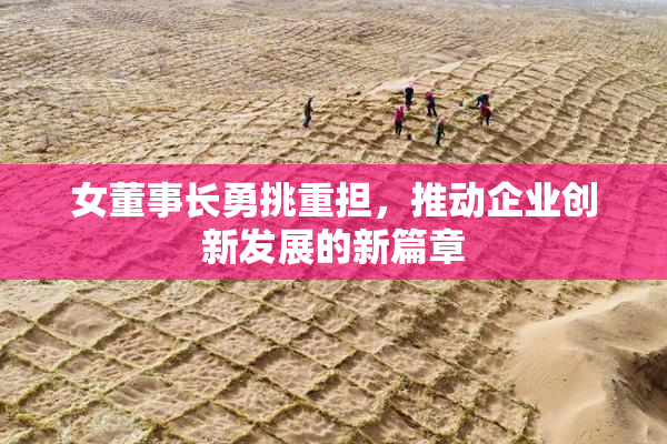 女董事长勇挑重担，推动企业创新发展的新篇章