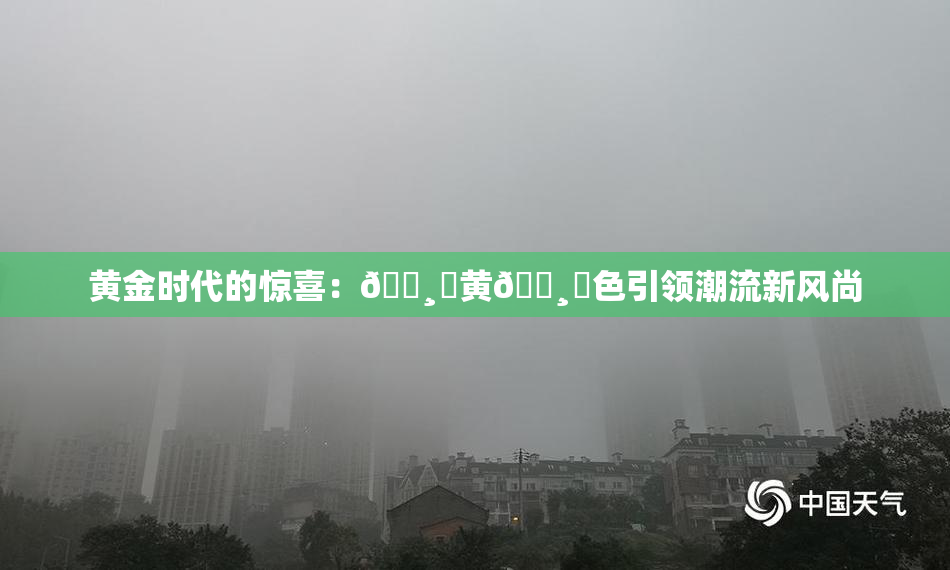 黄金时代的惊喜：🌸‌黄🌸‌色引领潮流新风尚