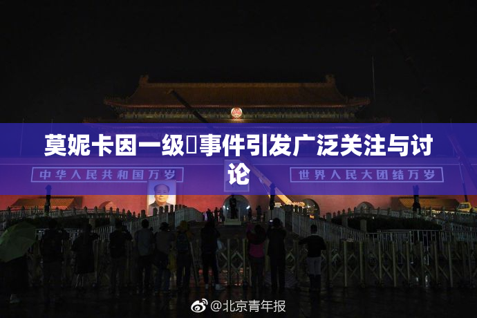 莫妮卡因一级婬事件引发广泛关注与讨论