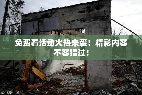 免费看活动火热来袭！精彩内容不容错过！