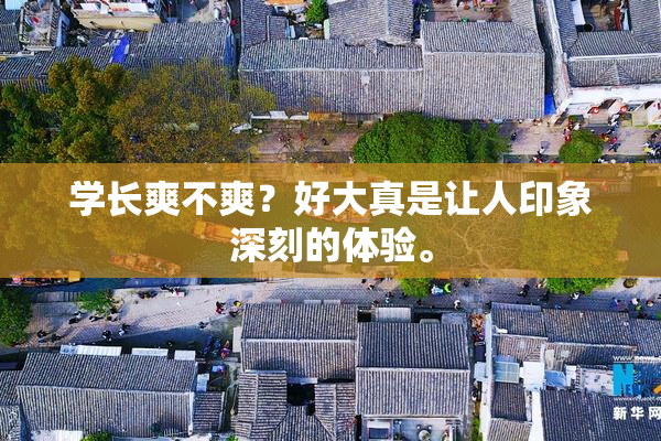 学长爽不爽？好大真是让人印象深刻的体验。