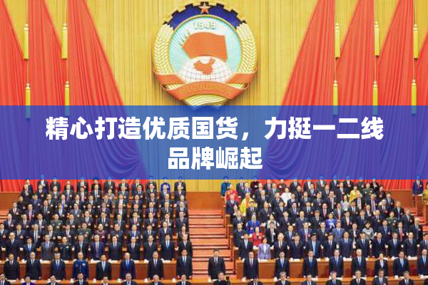 精心打造优质国货，力挺一二线品牌崛起