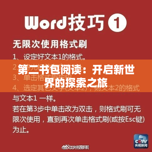 第二书包阅读：开启新世界的探索之旅
